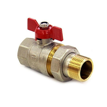 Кран шар. с американкой Ду 1" VIEIR